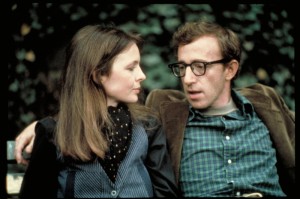 Der junge Woody Allen mit Diane Keaton (Quelle: NFP)