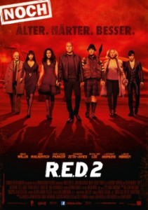 Das Hauptplakat zu "R.E.D. 2" (Quelle: Concorde Filmverleih)