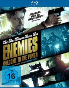 Das Blu-ray-Cover von "Enemies - Welcome to the Punch" (Quelle: Universum Film)