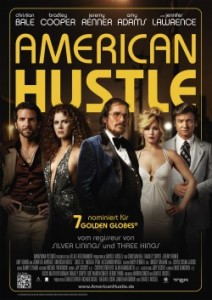 Das Plakat von "American Hustle" (Quelle: Tobis Film)