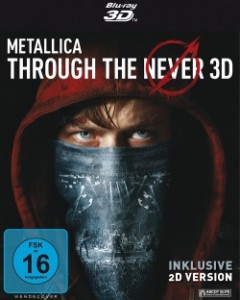 Das Blu-ray-Cover von "Metallica - Through the Never" (Quelle: Ascot Elite)