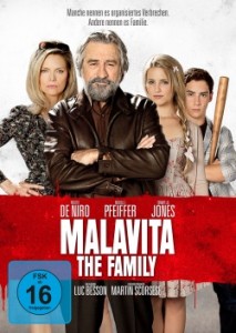 Das DVD-Cover von "Malavita - The Family" (Quelle: Universum Film)
