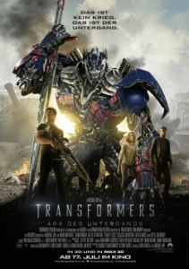 Das Hauptplakat von "Transformers 4: Ära des Untergangs" (Quelle: Paramount Pictures)