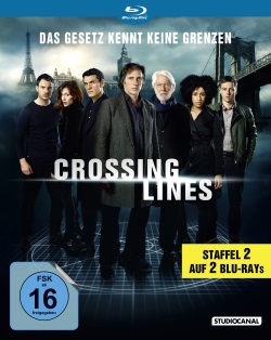 Das Blu-ray-Cover von "Crossing Lines Staffel 2" (Quelle: StudioCanal)