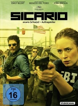 Das DVD-Cover von "Sicario" (© StudioCanal)