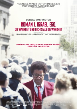 Das Hauptplakat von "Roman J. Israel, Esq." (© 2018 Sony Pictures Entertainment Deutschland GmbH)