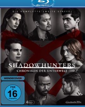 Das Blu-ray-Cover von "Shadowhunters Staffel 2" (© Constantin Film)