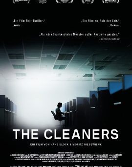 Das Hauptplakat von "The Cleaners" (© 2018 Farbfilm Verleih)