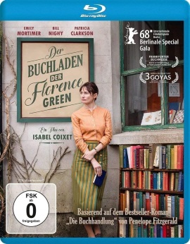 Das Blu-ray-Cover von "Der Buchladen der Florence Green" (© Capelight Pictures)