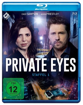 Das Blu-ray-Cover von "Private Eyes Staffel 1" (© Edel:motion)
