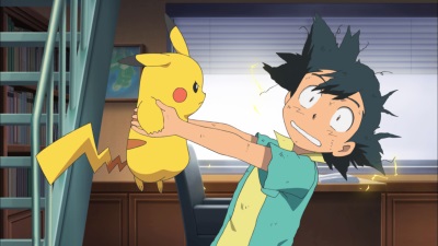 Aller Anfang ist auch bei Ash und Pikachu schwer (© Polyband)