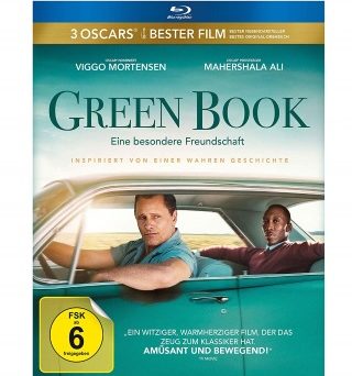 Das Blu-ray-Cover von "Green Book" (© eOne Germany)