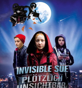 Das Hauptplakat von "Invisible Sue– Plötzlich Unsichtbar" (© Farbfilm Verleih)