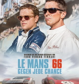 Das Hauptplakat von "Le Mans 66" (© 2019 Twentieth Century Fox)