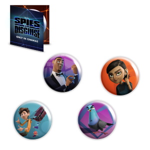 "Spione Undercover" Buttons