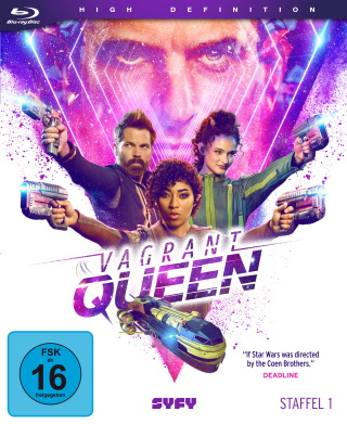 Das Blu-ray-Cover von "Vagrant Queen Staffel 1" (© Eye See Movies)