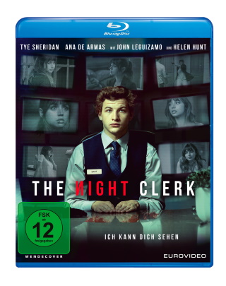 Das Blu-ray-Cover von "The Night Clerk" (© EuroVideo)