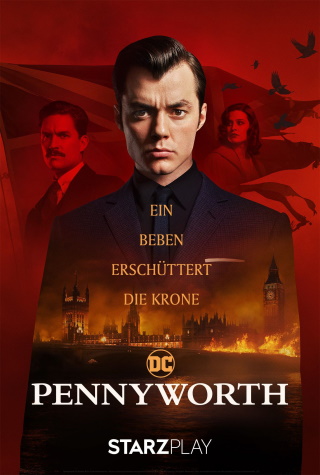 Das Plakat von "Pennyworth Staffel 2" (© Starzplay)