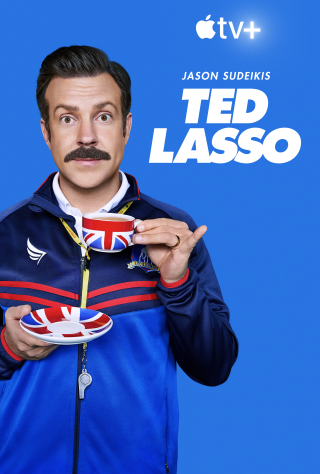 Das Artwork der ersten Staffel "Ted Lasso" (© Apple TV+)