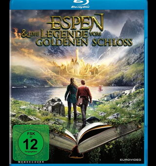 Das Blu-ray-Cover von "Espen und die Legende vom goldenen Schloss" (© EuroVideo)