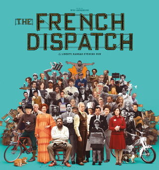 Das Plakat von "The French Dispatch" (© Walt Disney Studios)