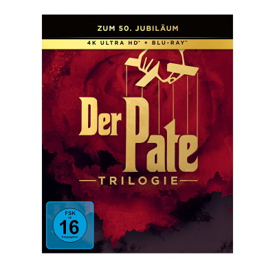 Das neue Cover vom 4K-Digipack von "Der Pate" (© Paramount Pictures)