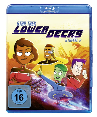 Das Blu-ray-Cover der zweiten Staffel "Lower Decks" (© Paramount Pictures)