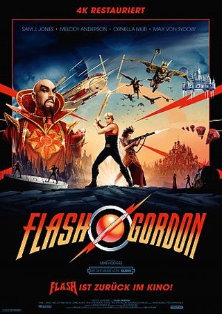 Das Plakat von "Flash Gordon" (© StudioCanal)