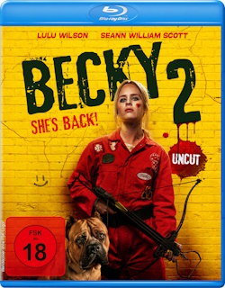 Das Blu-ray-Cover von "Becky 2 - She's Back" (© Dolphin Medien, 2024)