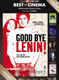 Das Event-Plakat von "GOOD BYE, LENIN!" (© Best of Cinema /X-Verleih, 2024)